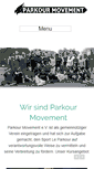Mobile Screenshot of parkour-movement.com